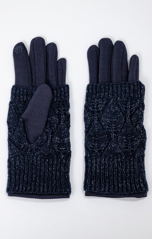 Gants 2 en 1 bimatière