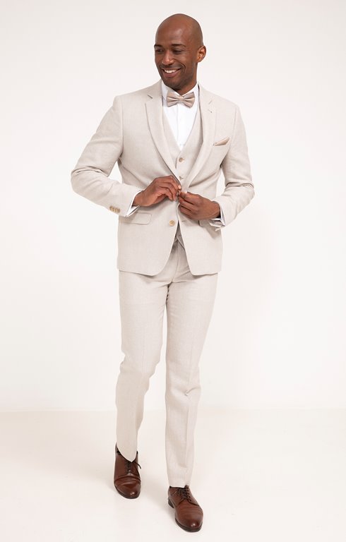 Veste D'été Légère Pour Homme - Coupe Droite, Respirante, Unie - Style Blazer Décontracté - Pour Loisirs Et Sortie