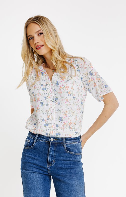 Chemisette imprimée