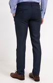 Pantalon chino ajusté mini pois