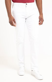 Pantalon chino col elast