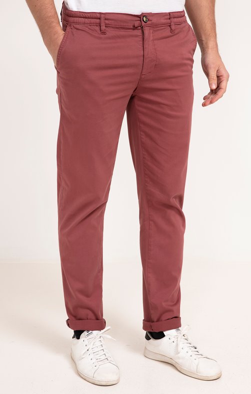 Pantalon chino COL ELAST