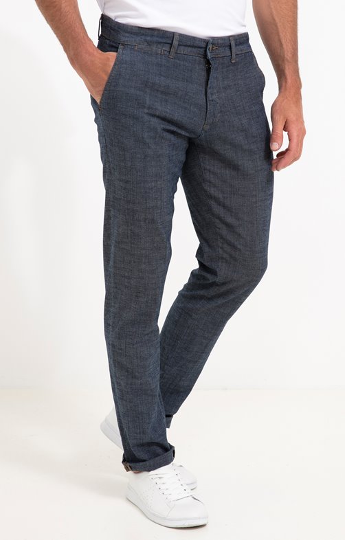 Pantalon denim look