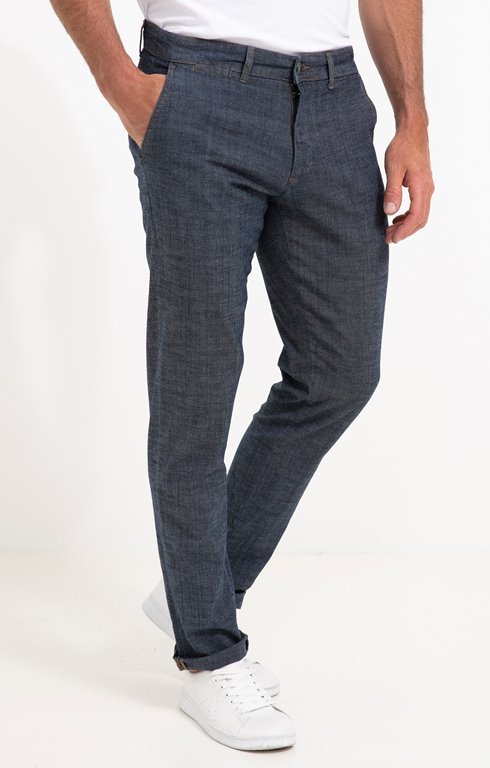 Pantalon denim look