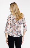 Chemise boutonnée imprimé jungle
