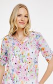 Chemise imprimée fleurs