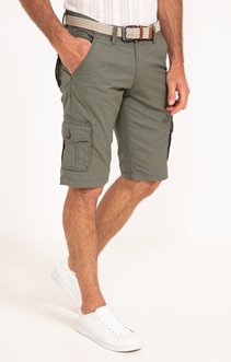Bermuda cargo avec ceinture