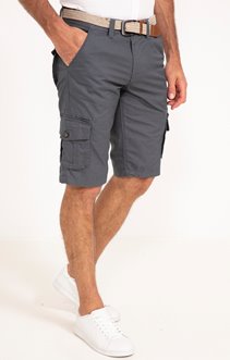 Bermuda print cargo avec ceinture