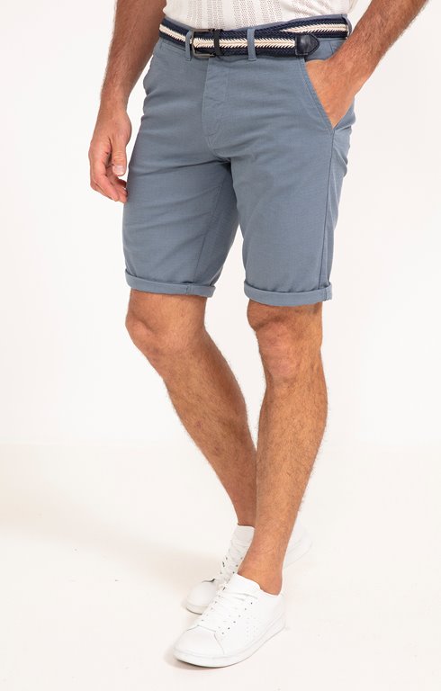 Bermuda polo avec ceinture