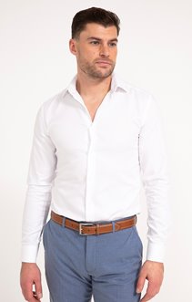 Chemise manches longues coupe slim