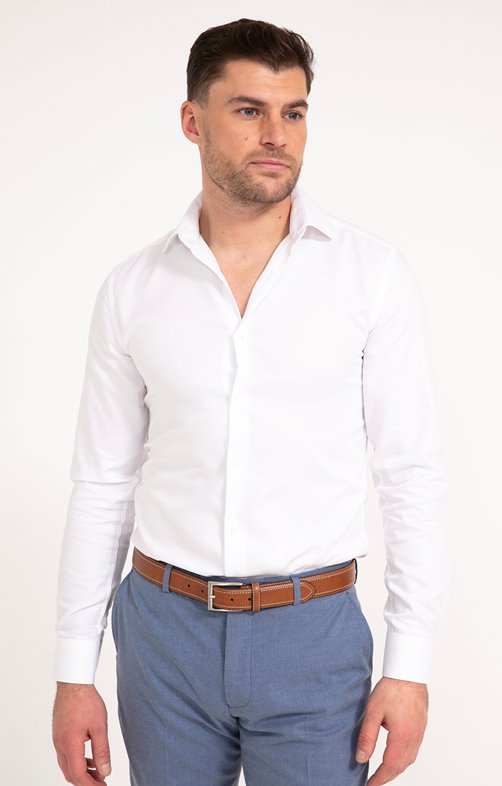 Chemise manches longues coupe slim