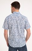 Chemise manches courtes imprimée cuba
