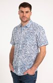 Chemise manches courtes imprimée cuba