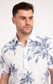 Chemise manches courtes palmier