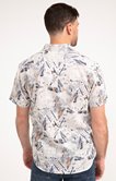 Chemise manches courtes imprimée kao