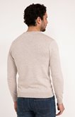 Pull col rond uni Victor