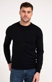 Pull col rond uni Victor