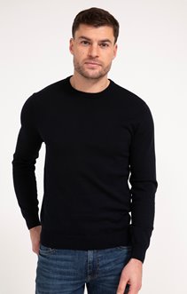 Pull col rond uni victor