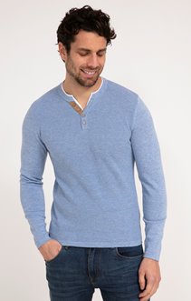 Pull col tunisien uni