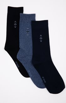 Lot de 3 paires de chaussettes échos 