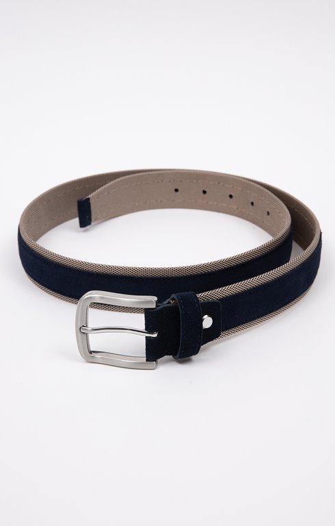 Ceinture à boucle nubuck