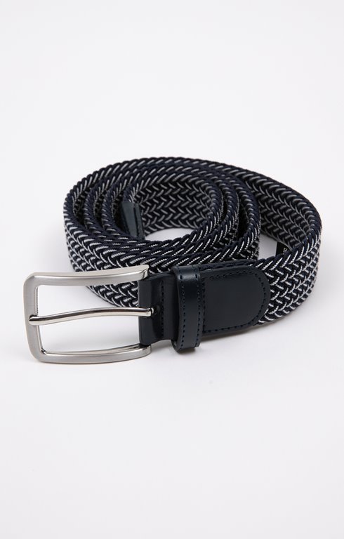 Ceinture à boucle tressée