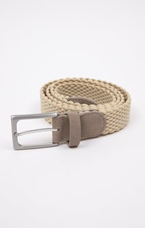 Ceinture à boucle tressée