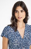 Robe longue imprimée