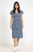 Robe longue imprimée