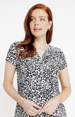 Tee-shirt été à imprimé léopard