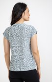 Tee-shirt à imprimé léopard