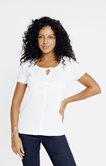 Tee-shirt uni col rond