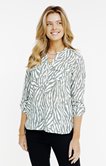 Tunique à imprimé zèbre