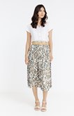 Jupe imprimée avec ceinture