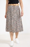 Jupe longue ECOVERO ceinturée