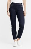 Pantalon tregging en denim brut