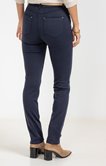 Pantalon slim en coton viscose