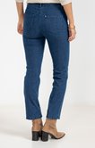 Pantalon 7/8 denim brut coupe droite
