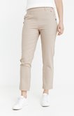 Pantalon 7/8 fluide coupe droite