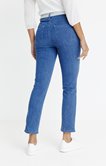 Pantalon denim coupe chino