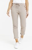 Pantalon 7/8 en coton et Tencel™ Lenzing