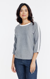 Pull bicolore