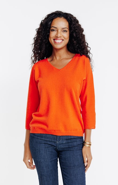Pull à sequins all over