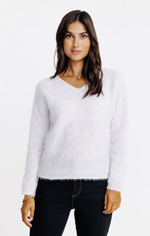 Pulle en maille fantaisie