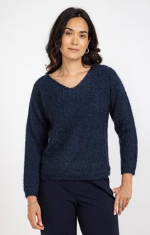 Pulle en maille fantaisie