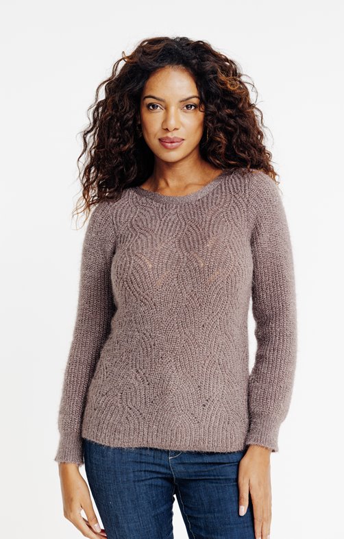Pull en maille fantaisie