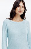Pull en maille brillante
