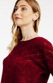 Pull en maille chenille et sequins