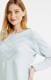 Pull en maille chenille et sequins