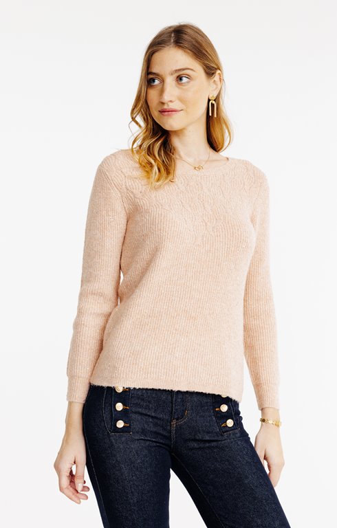 Pull petits sequins all over